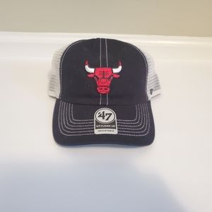 Chicago Bulls Trawler Mesh '47 Snapback Hat -Size: OSFM (One Size Fit Most)